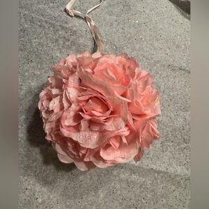 Pink Floral Hanging Ornament